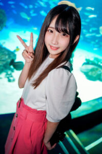 素人女大生【限定】亞莉絲醬20歲 清純系女大生約會水族館後激情中出性愛