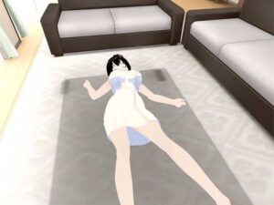 浴室姐姐穿著浴巾睡著了～假裝叫她時偷偷亂摸遊戲 [flexible]