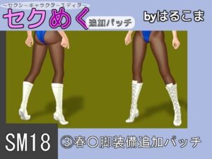 SM18（3）春○腳部裝備追加補丁 – 性感角色編輯器專用