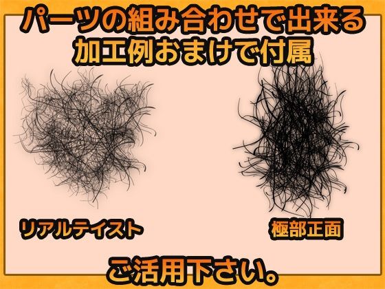 女性陰毛圖像素材~商用OK著作權免費(商用利用可素材) - FANZA同人