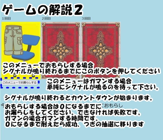 機會3次！運氣測試尿失禁計時器 [Aone Company]