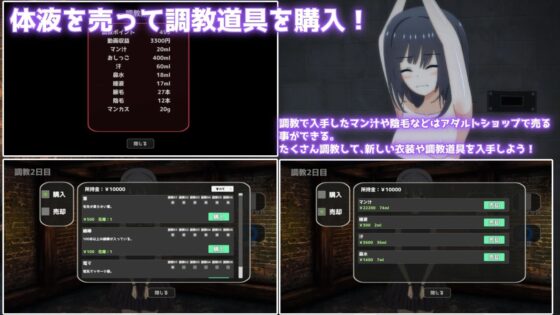 地下室調教模擬～被父母賣掉的我遭受變態調教～
