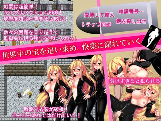 敗北凌辱RPG 怪盜克洛艾 [闇鍋第一艦隊]