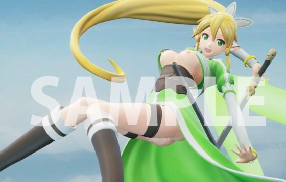 色色的模型公仔 劍戰姫精靈 莉◯法編(3DCGWorker)