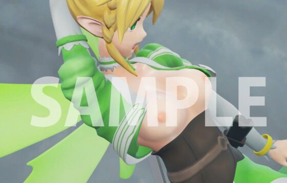 色色的模型公仔 劍戰姫精靈 莉◯法編(3DCGWorker)