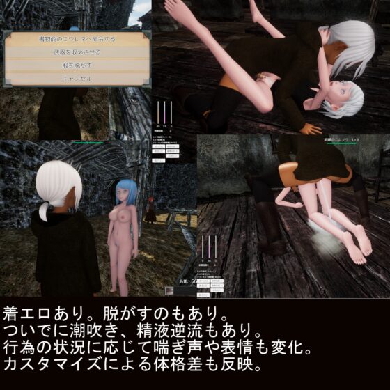 【3D動作RPG】『鬥技場 -不屈的戰乙女-』