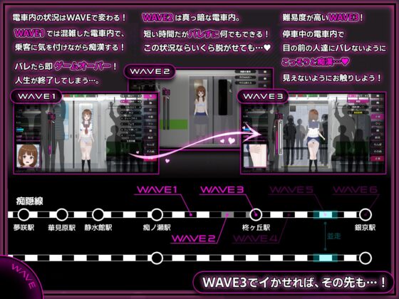 完全癡漢 內向女高中生墮落的過程