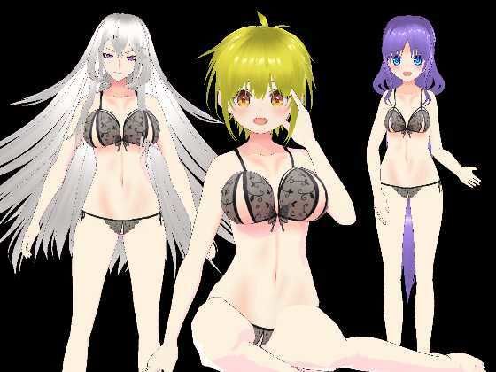 Gee-kun-soft character 下著02 VRM 3D角色素材集