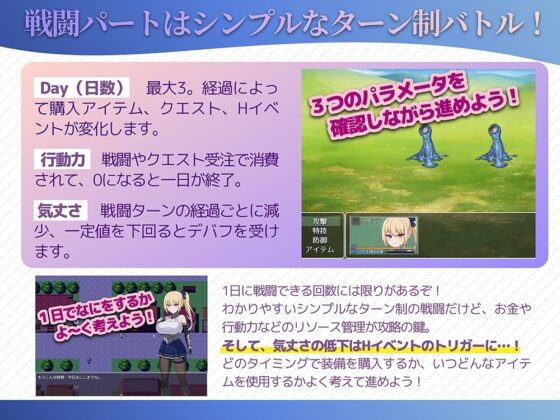 【手機版】冒險者莉莎西亞 -矛盾與屈辱的3天- [Fetishism製作所]