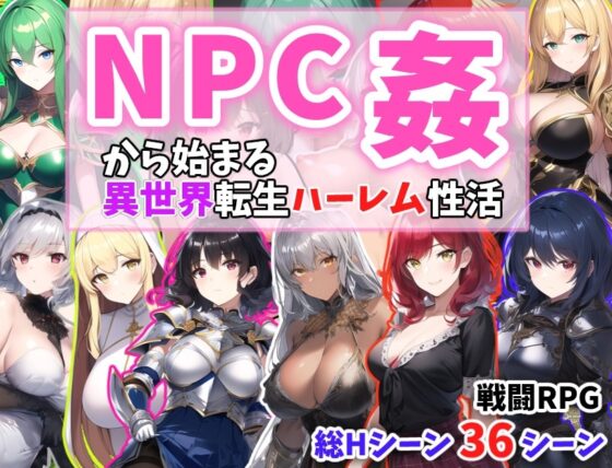 從NPC姦開始的異世界轉生後宮生活 [あい工房]