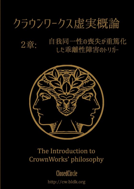 克勞恩工作室虛實概論:第2章【自我認同喪失加重的解離性障礙觸發點 ――或者雙面神】
