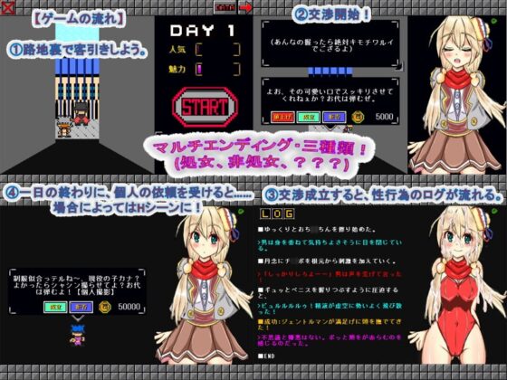 Flan・Po〇rieh賣春日誌 [換裝美少女'S]