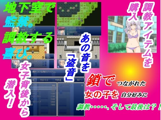 ☆★成人RPG『監禁&調教』遊戲(惑星ファ) - FANZA同人