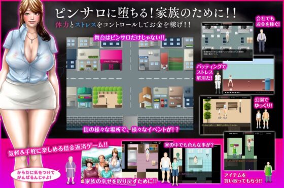 Pin Salon Roll Payment ～借債返済GAME～(H＆Stock)