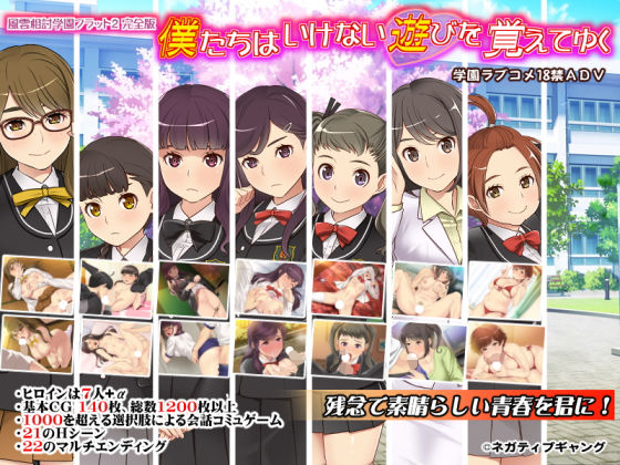 我們逐漸學會了禁忌的遊戲～風雲相討學園Flat2完全版～