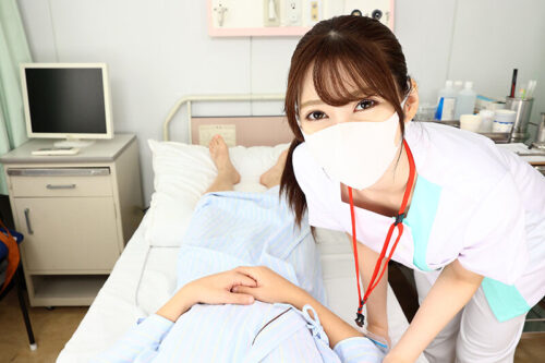 【VR】【8K VR】被身材好的美女護士凝視，被緩慢抽插內射的住院生活